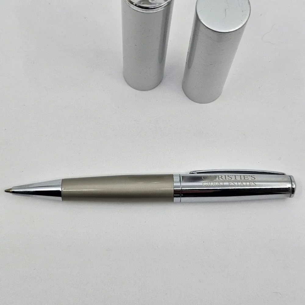 CHRISTE'S GREAT ESTATES Chrome Pen Real Estate REALTOR
